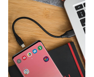 Forever Kabel USB - USB-C CORE 20CM 3A czarny w oplocie - 1380801 - zdjęcie 4